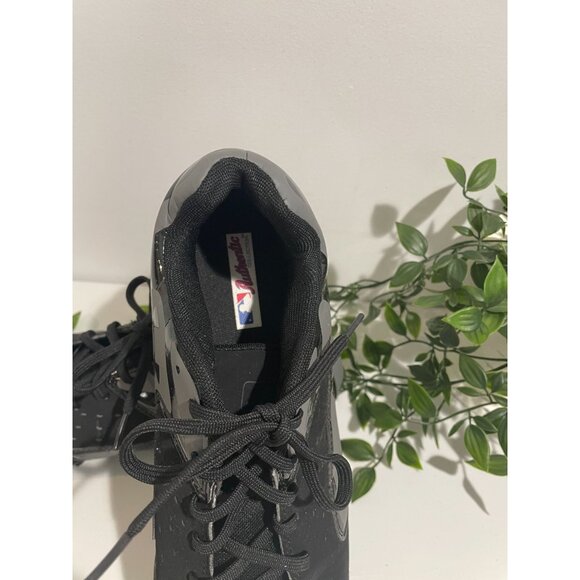 Under Armour Mens Black & Gray Cleats Size 9 - Picture 14 of 16